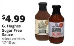 Fareway G. Hughes Sugar Free Sauce offer