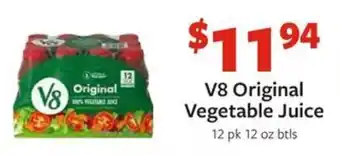 Fareway V8 Original Vegetable Juice offer