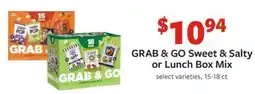 Fareway GRAB & GO Sweet & Salty or Lunch Box Mix offer