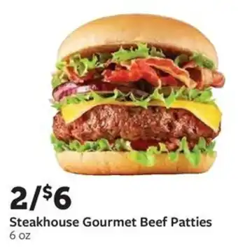 Fareway Steakhouse Gourmet Beef Patties offer