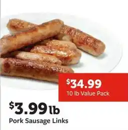 Fareway Pork Sausage Links offer