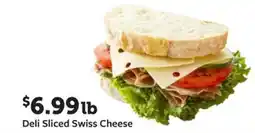 Fareway Deli Sliced Swiss Cheese offer
