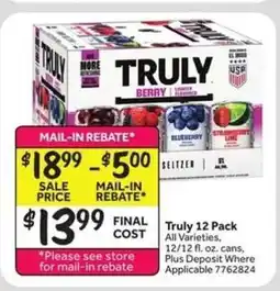 Stop&Shop Truly 12-Pack offer