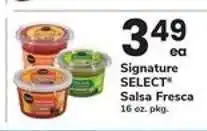 Safeway Signature SELECT Salsa Fresca offer
