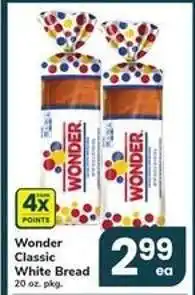 Safeway Wonder Classic White Bread offer