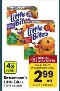 Safeway Entenmann's Little Bites offer