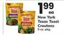 Safeway New York Texas Toast Croutons offer