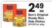 Safeway Ben’s Original Ready Rice Side Dishes offer