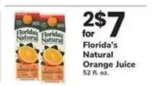 Safeway Florida's Natural Orange Juice offer