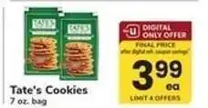 Safeway Tate's Cookies offer