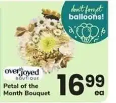 Safeway Petal of the Month Bouquet offer