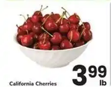 Safeway California Cherries offer