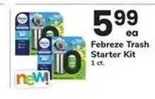 Safeway Febreze Trash Starter Kit offer