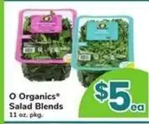 Safeway O Organics Salad Blends offer