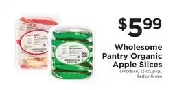 ShopRite Wholesome Pantry Organic Apple Slices offer