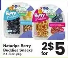 Safeway Naturipe Berry Buddies Snacks offer
