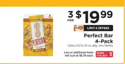 ShopRite Perfect Bar 4-Pack offer