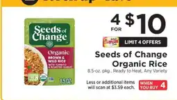 ShopRite Seeds of Change Organic Rice offer