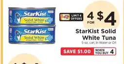 ShopRite StarKist Solid White Tuna offer
