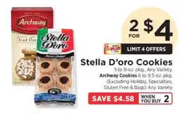 ShopRite Stella D'oro Cookies offer