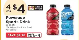 ShopRite Powerade Sports Drink offer