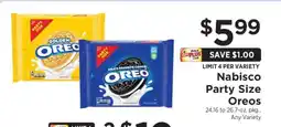 ShopRite Nabisco Party Size Oreos offer