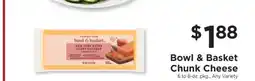 ShopRite Bowl & Basket Chunk Cheese offer