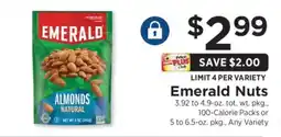 ShopRite Emerald Nuts offer