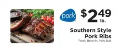 ShopRite Southern Style Pork Ribs offer