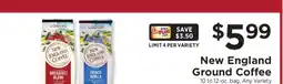 ShopRite New England Ground Coffee offer