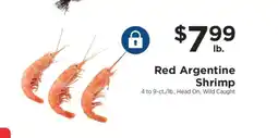 ShopRite Red Argentine Shrimp offer