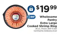 ShopRite Wholesome Pantry Extra Large Cooked Shrimp Ring offer