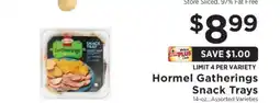 ShopRite Hormel Gatherings Snack Trays offer