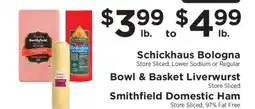 ShopRite Schickhaus Bologna offer