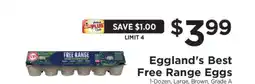 ShopRite Eggland’s Best Free Range Eggs offer
