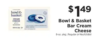 ShopRite Bowl & Basket Bar Cream Cheese offer