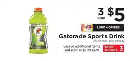 ShopRite Gatorade Sports Drink offer