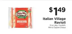 ShopRite Italian Village Ravioli offer