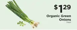 ShopRite Organic Green Onions offer