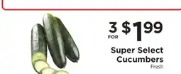 ShopRite Super Select Cucumbers offer