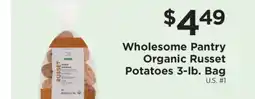 ShopRite Wholesome Pantry Organic Russet Potatoes offer
