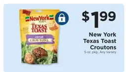 ShopRite New York Texas Toast Croutons offer