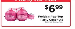 ShopRite Freida’s Pop-Top Party Coconuts offer
