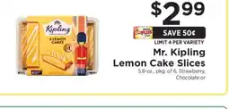 ShopRite Mr. Kipling Lemon Cake Slices offer