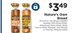 ShopRite Nature's Own Bread offer