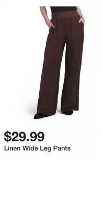 TJ Maxx Linen Wide Leg Pants offer