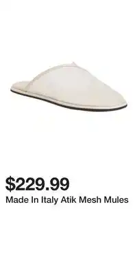 TJ Maxx Made In Italy Atik Mesh Mules offer