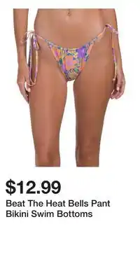 TJ Maxx Beat The Heat Bells Pant Bikini Swim Bottoms offer