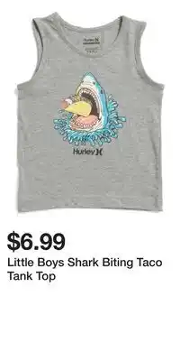 TJ Maxx Little Boys Shark Biting Taco Tank Top offer