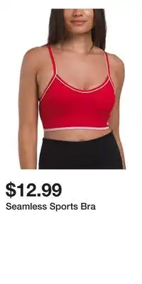TJ Maxx Seamless Sports Bra offer
